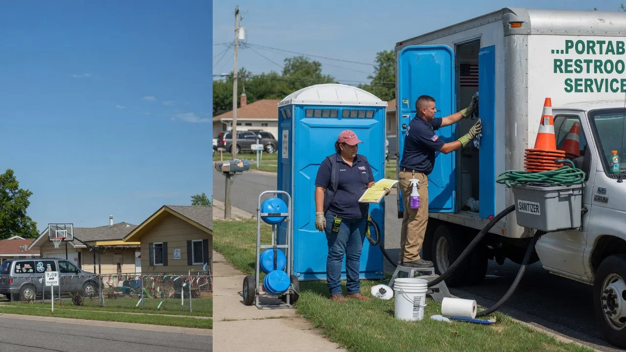 Portable Toilet Rental in Goodrich, TX near me